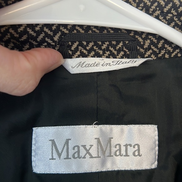 MaxMara Wool Blazer Size 10 - Picture 2 of 7
